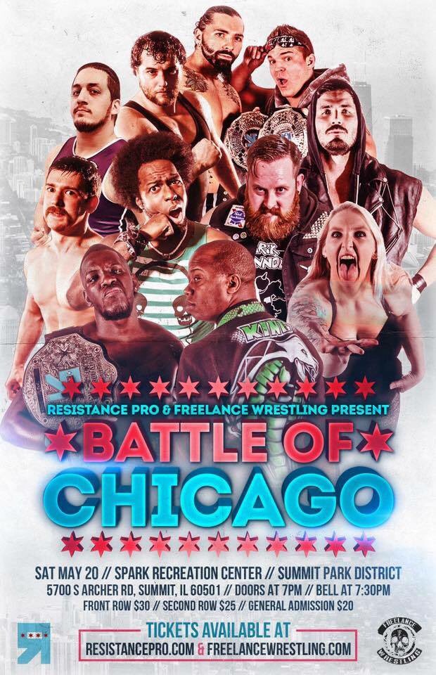 Resistance Pro & Freelance Wrestling "Battle of Chicago"