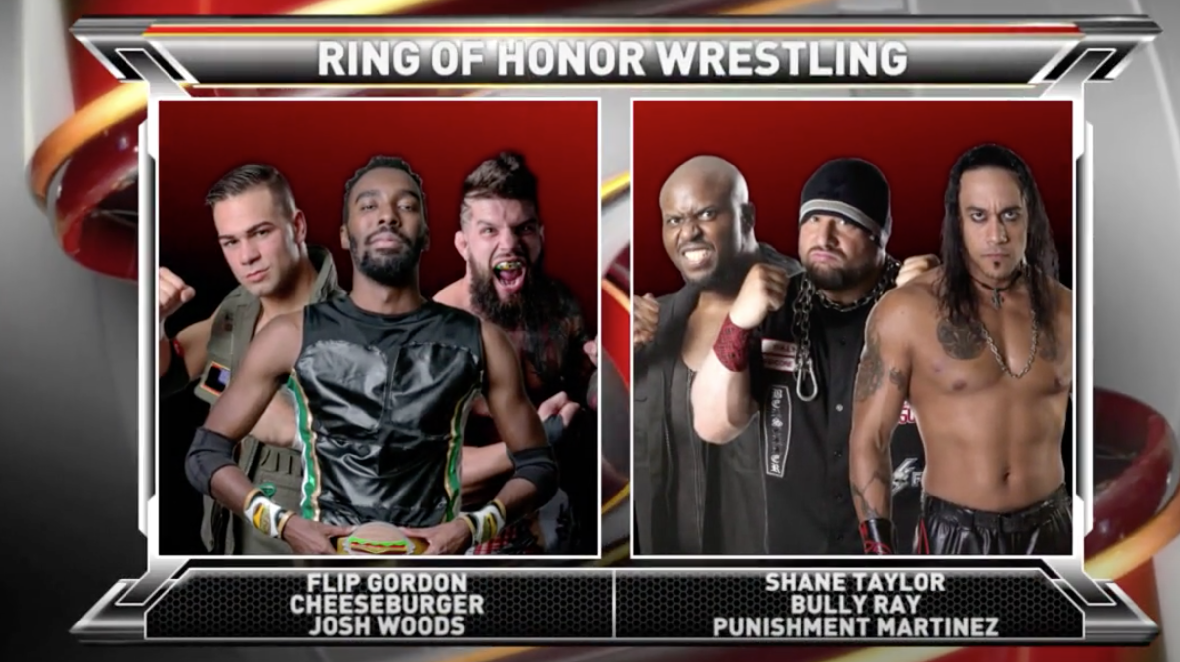 ROH 8/11/18 TV Review: Bully Ray, Taylor and Martinez vs. Flip Gordon,Cheeseburger and Woods