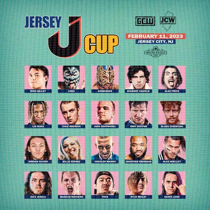 GCW/JCW Jersey J-Cup 2023 Details - PWPonderings